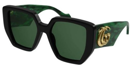 Gucci Sunglasses Gucci , Green , Unisex - 54 MM
