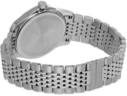 Gucci YA1264106 Dive zwarte wijzerplaat herenhorloge Zilver