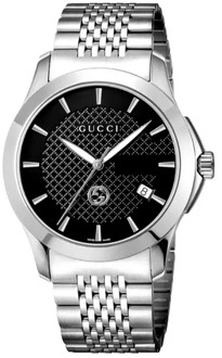 Gucci YA1264106 Heren Horloge Zilver