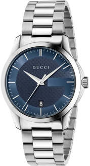 Gucci YA126440 herenhorloge Zilver - One Size