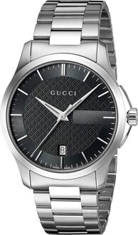 Gucci YA126457 herenhorloge Zilver