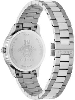 Gucci YA1265031 G-Timeless Zilver Wijzerplaat Dames Horloge - One Size