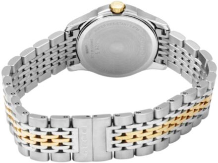 Gucci YA126511 G-Timeless Two-Tone dameshorloge Zilver en goud - One Size