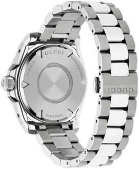 Gucci YA136354 Unisex Duik Automatisch Horloge 40mm Zilver - One Size