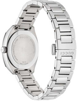 Gucci YA142504 Diamanten dameshorloge Zilver