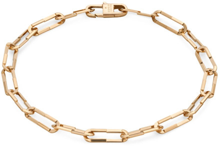 Gucci Yba744562001 Link naar Love armband in 18 kt roze goud Gucci , Pink , Dames - ONE Size