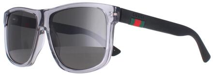 Gucci Zonnebril gepolariseerd GG0010S Grijs - 1 maat
