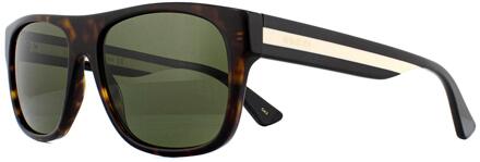 Gucci Zonnebril GG0341S Donkerbruin - 1 maat