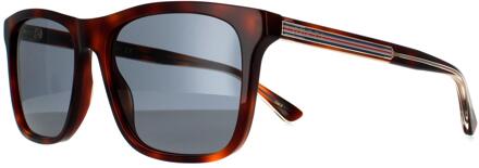 Gucci zonnebril GG0381SN 009 Havana Blue Bruin - One Size