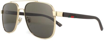 Gucci Zonnebril GG0422S 003 Goudbruin - One Size