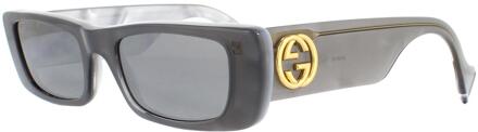 Gucci Zonnebril GG0516S 002 Grijs Zilver - One Size