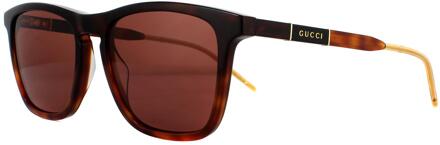 Gucci Zonnebril GG0843S 002 HAVANA BRUIN - maat