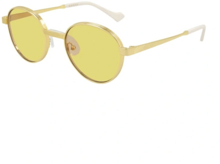 Gucci Zonnebril Gg0872S Gucci , Yellow , Heren - 51 MM