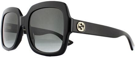 Gucci zonnebrillen GG0036SN 001 Zwart grijze gradiënt - One Size