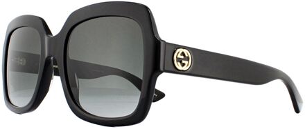Gucci zonnebrillen GG0036SN 001 Zwart grijze gradiënt