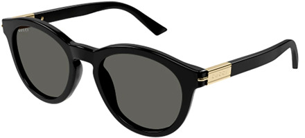 Gucci Zwarte zonnebril voor vrouwen Gucci , Black , Dames - 52 MM