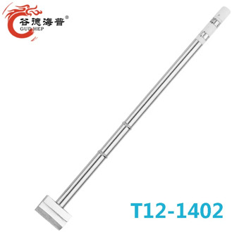Gudhep T12-1402 Tips Spade Spatula Soldering Iron Tips for T12 FX951 FM203 Soldering Station FM2027 FM2028 Handle