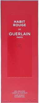 Guerlain Habit Rouge douchegel Mannen Lichaam Oranje, Patchoeli, Vanille 200 ml