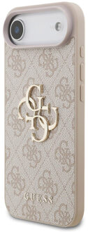 Guess 4G Metal Logo Backcover voor de Apple iPhone Air - Roze