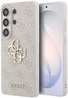 Guess 4G Metal Logo Backcover voor de Samsung Galaxy S26 Ultra - Roze