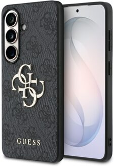 Guess 4G Metal Logo Backcover voor de Samsung Galaxy S26 - Zwart