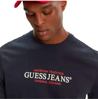 Guess Active G T-shirt voor heren Zwart - M