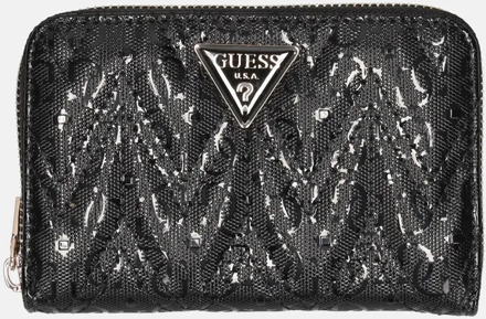 Guess Adelard portemonnee M black Zwart