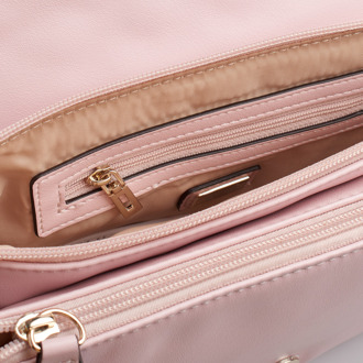 Guess ALAZNE HWALAZ-P3521 Dames schoudertas met middenflap Roze