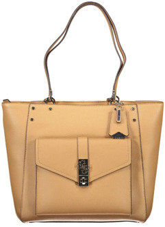 Guess Albury Tote Dames Shopper - Bruin