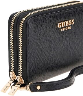Guess Amorette Slg Med Dubbele Ritssluiting - maat Zwart