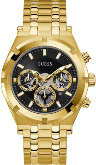 Guess Analog Quartz Watch with Date Function Guess , Yellow , Heren - ONE Size