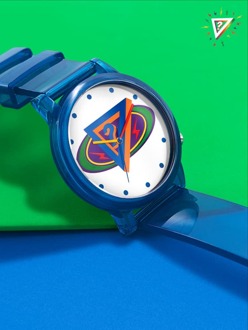 Guess Analoog Horloge Blauw - T/U