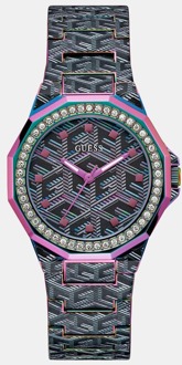 Guess Analoog Horloge Met G Cube-Logoprint All-Over Multicolor - T/U