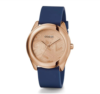 Guess Analoog Horloge Met G Cube-Print roze goud - T/U