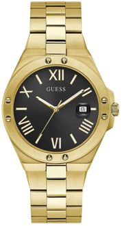 Guess Analoog Horloge Staal Goud - T/U