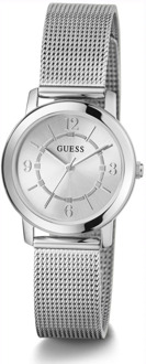 Guess Analoog Horloge Van Roestvrij Staal Zilver - T/U