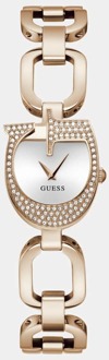 Guess Analoog Horloge Wijzerplaat G-Logo roze goud - T/U