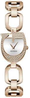 Guess Analoog Horloge Wijzerplaat G-Logo roze goud - T/U