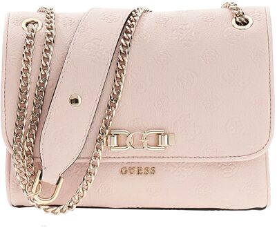 Guess Anise Convertible Xbody Flap light rose logo damestas Roze - H 18 x B 22 x D 8 cm