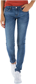 Guess Annette Skinny Jeans in Medium Blauw Denim Guess , Blue , Dames - W31 L30,W32 L30,W29 L30,W30 L30