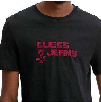 Guess Authentic G T-shirt voor heren Zwart - XS