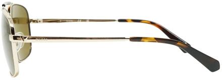 Guess Aviator gouden zonnebril