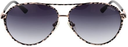 Guess Aviator Zonnebril Zwart