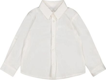 Guess Baby jongens blouse Wit - 62/68