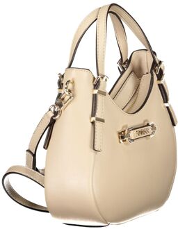 Guess Beige Polyethyleen Handtas - maat