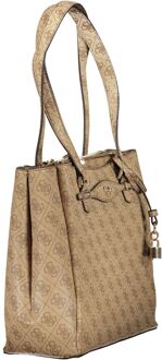 Guess Beige Polyethyleen Handtas - One Size