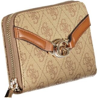 Guess Beige Polyethyleen Portemonnee