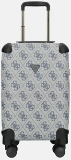 Guess Berta handbagage koffer slate logo Grijs