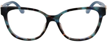 Guess Blauwe Patroon Brilframes Groenblauw