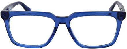 Guess Blauwe Rectangulaire Zonnebril Middelblauw - One Size